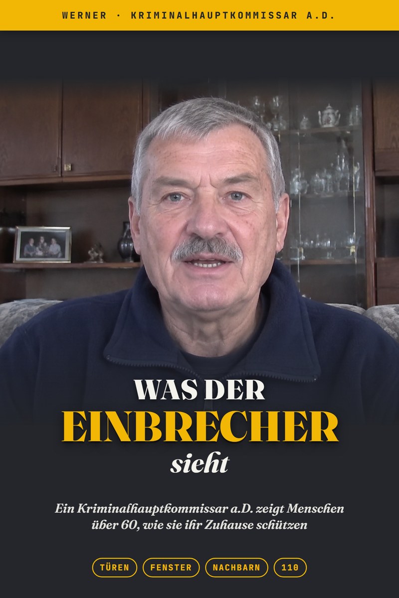 Was der Einbrecher sieht, von Kommissar Werner